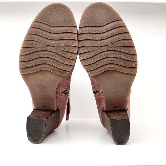 Blush Pink Suede Leni Ankle Boots by Holding Horses for Anthropologie Size 38 - Picture 6 of 13